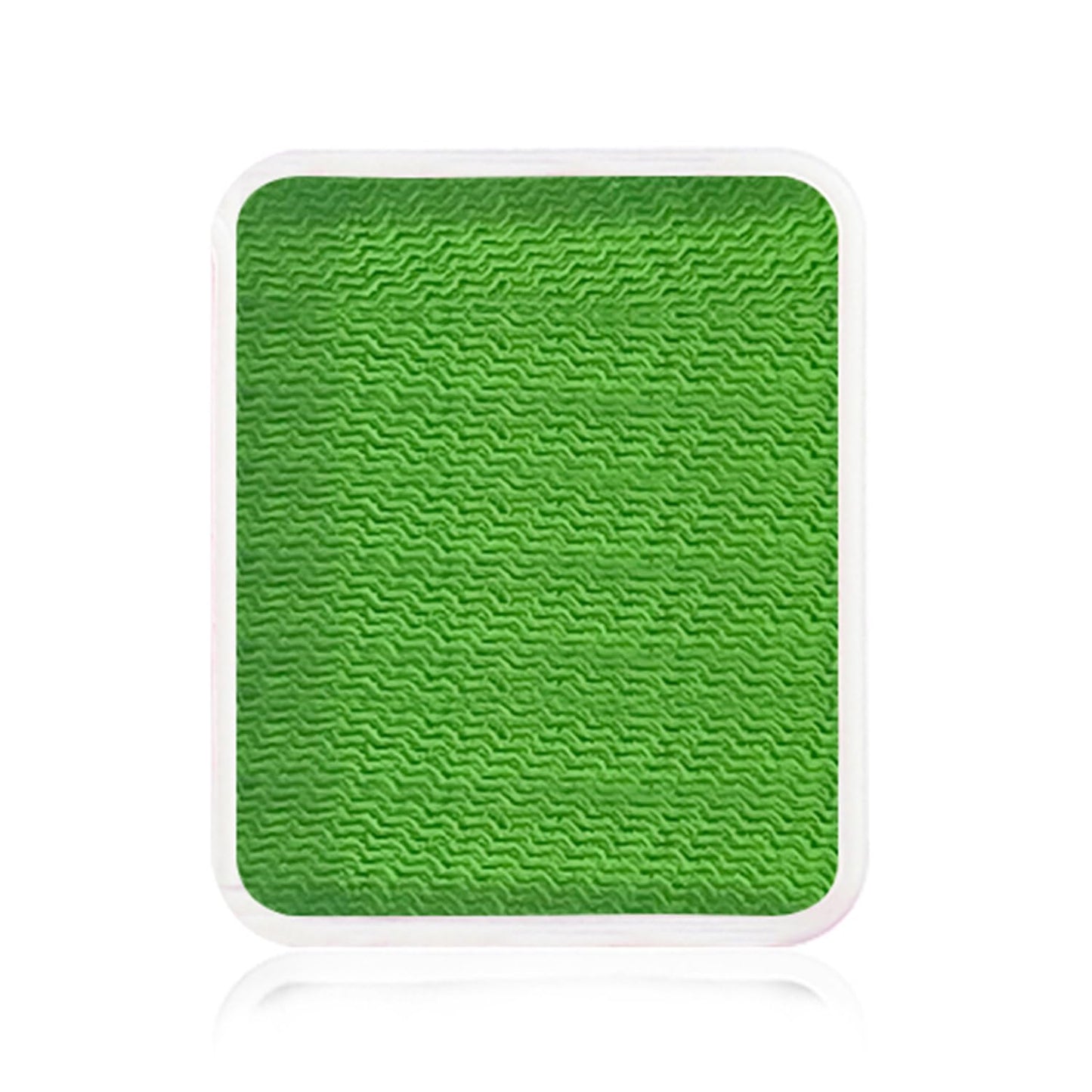 Kraze FX Face Paint Palette Refill - Lime Green Face Paint (6 gm) - Hypoallergenic Non-Toxic Water Activated Professional Halloween Face & Body