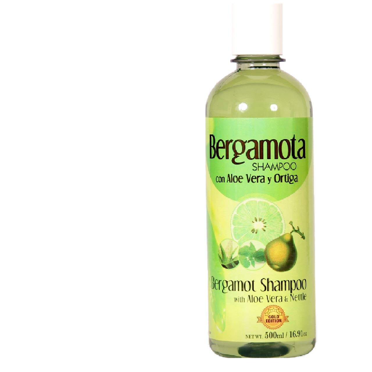 Bergamot Shampoo 500ml and Conditioner 500ml plus Bergamot Oil 120ml, Lenico Brand Gold Edition.