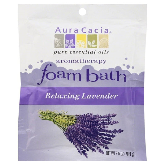 Aura Cacia Foam Bath Relaxing Lavender - 2.5 oz