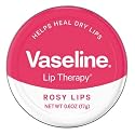 Vaseline Lip Therapy Lip Balm, Rosy Lips 0.6 oz (Pack of 6)