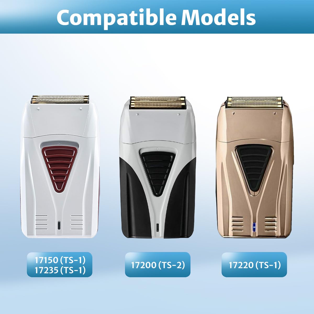 Foil Shaver Replacement Foil Compatible with Andis Foil Shaver TS1 (17150, 17235, 17220) and TS2 (17200), 1Pack Beauty and Personal Care CLIPFIT
