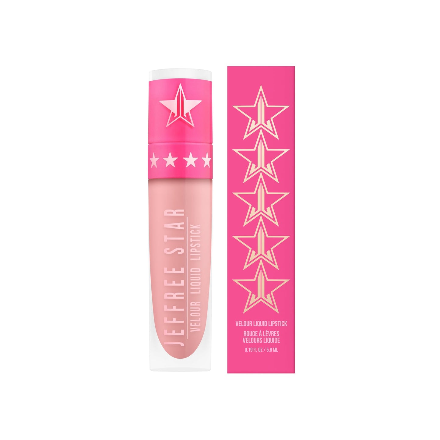 Jeffree Star Cosmetics Velour Liquid Lipstick, 0.19 fl oz, Long-lasting Matte Finish (Skin Tight)