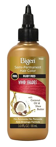 Bigen Semi-Permanent Haircolor #Rr3 Ruby Red Vivid 3 Ounce (88ml) (2 Pack)