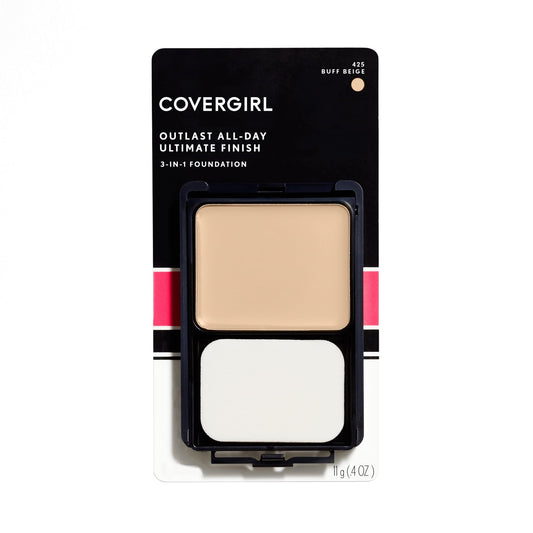 COVERGIRL Ultimate Finish Liquid Powder Make Up Buff Beige(W) 425, 0.4-Ounce Compact (packaging may vary)