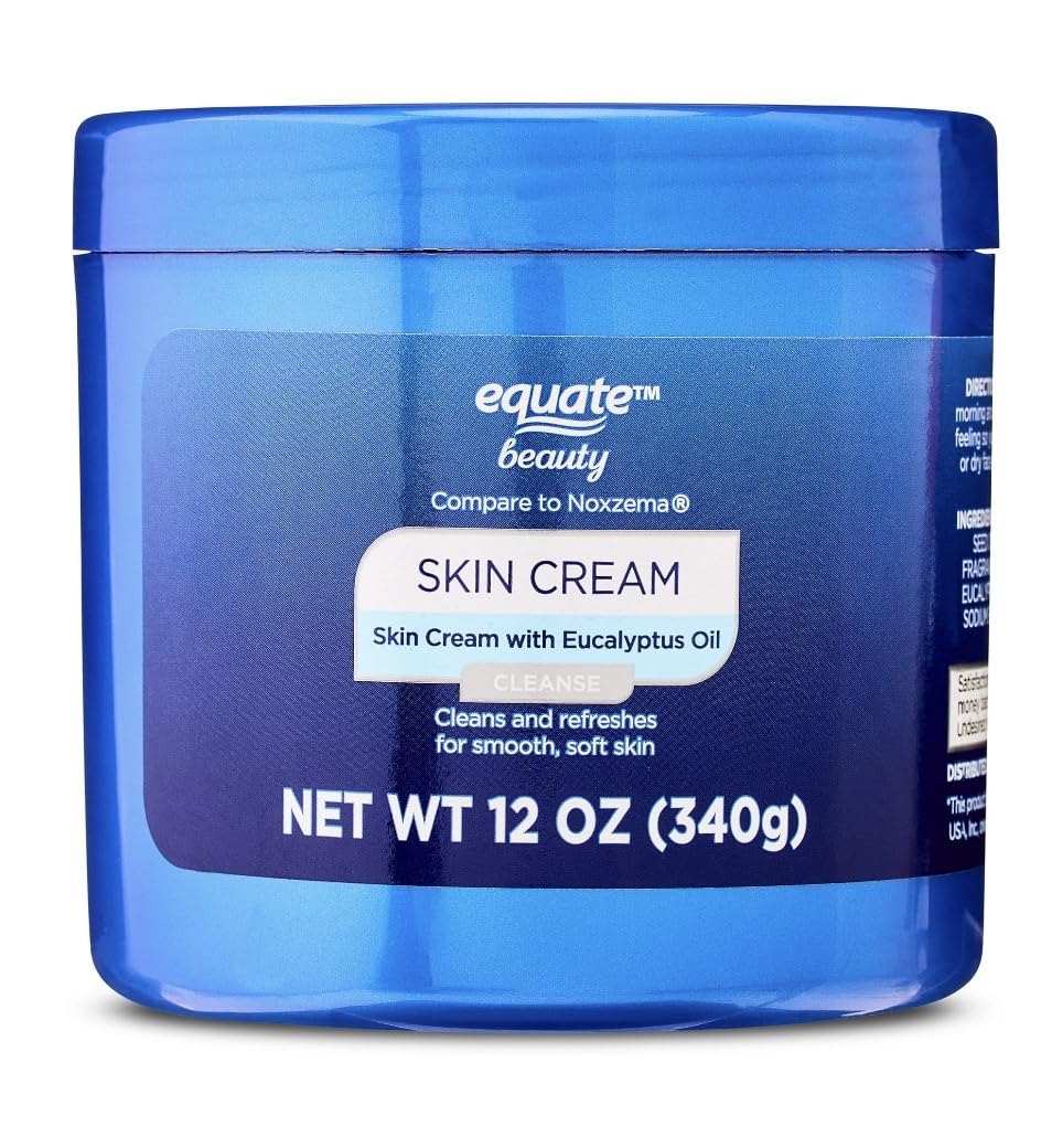 Deep Cleansing Skin Cream by Equate 12oz Compare to Noxzema Original Deep Cleansing Cream Beauty & Personal Care Equate