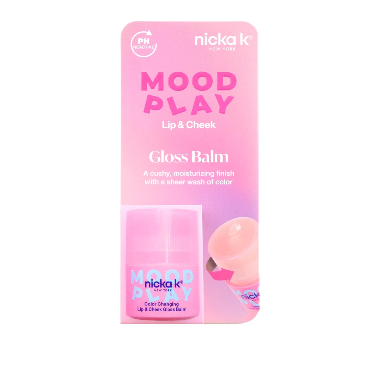 NICKA K NEW YORK Mood Play Lip Care (Gloss Balm)