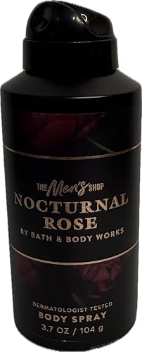 Bath & Body Works Men's Nocturnal Rose Body Spray & Mist 3.7 Ounces