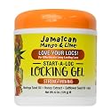 Jamaican Mango & Lime Love Your Locs Start-A-Loc Gel - Extra Hold & Shine for Locs, Twists & Braids - Long-Lasting Styling for Natural Hair
