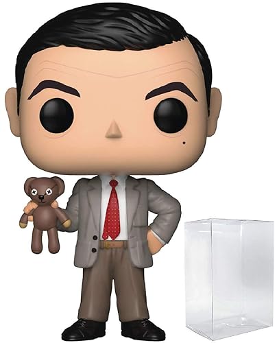 Funko Pop! Movies: Mr. Bean - Mr. Bean Vinyl Figure (Includes Compatible Pop Box Protector Case)