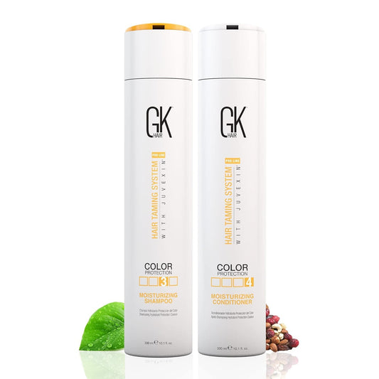 GKhair Moisturizing Shampoo and Conditioner 300ml Duo Beauty & Personal Care GK HAIR