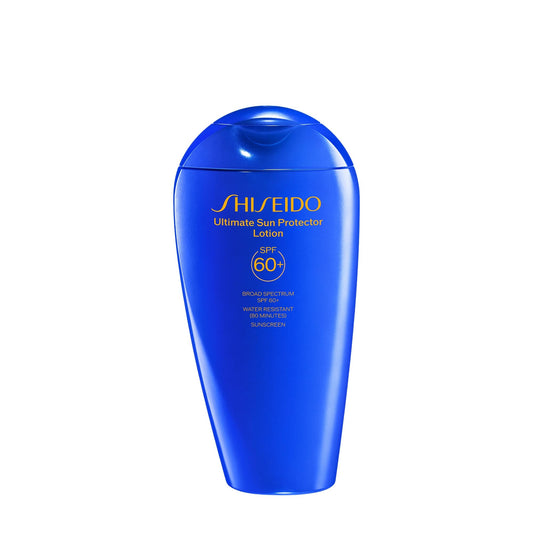 Shiseido Ultimate Sun Protector Lotion - 300 mL - Invisible Broad-Spectrum SPF 60+ Sunscreen for Face & Body - Lightweight Formula - All Skin Types