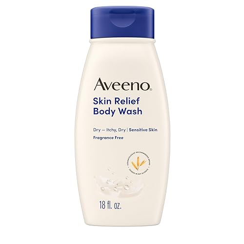 Aveeno Skin Relief Body Wash, Fragrance-Free with Triple Oat® complex, Gentle Daily Cleanser for Sensitive Skin Leaves Itchy, Dry Skin Feeling Soothed