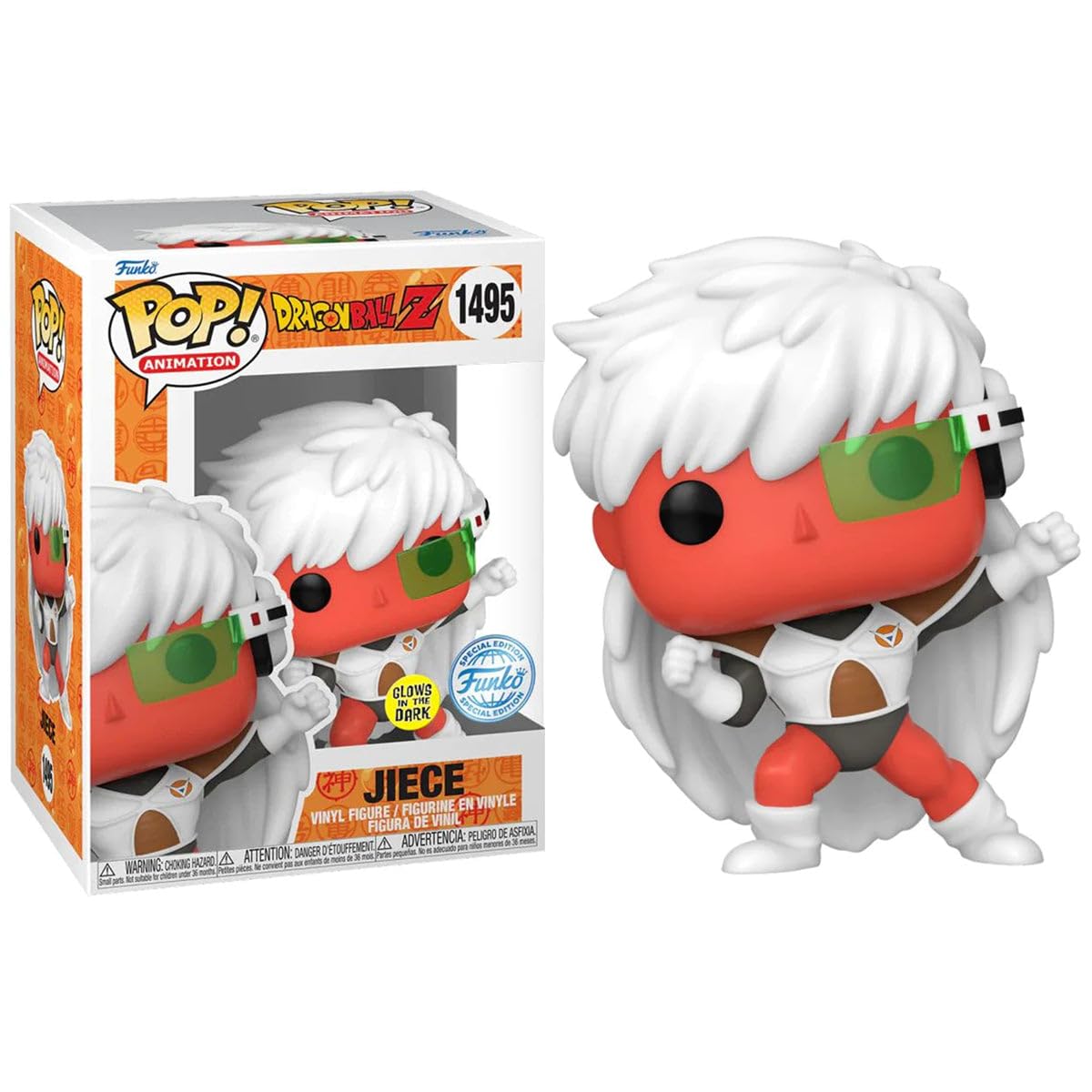 Funko Pop! Dragon Ball Z Jiece Glow-in-The-Dark Vinyl Figure #1495