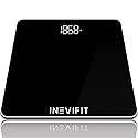 INEVIFIT Bathroom Scale, Highly Accurate Digital Bathroom Body Scale, Precisely Measures Weight up to 400 lbs