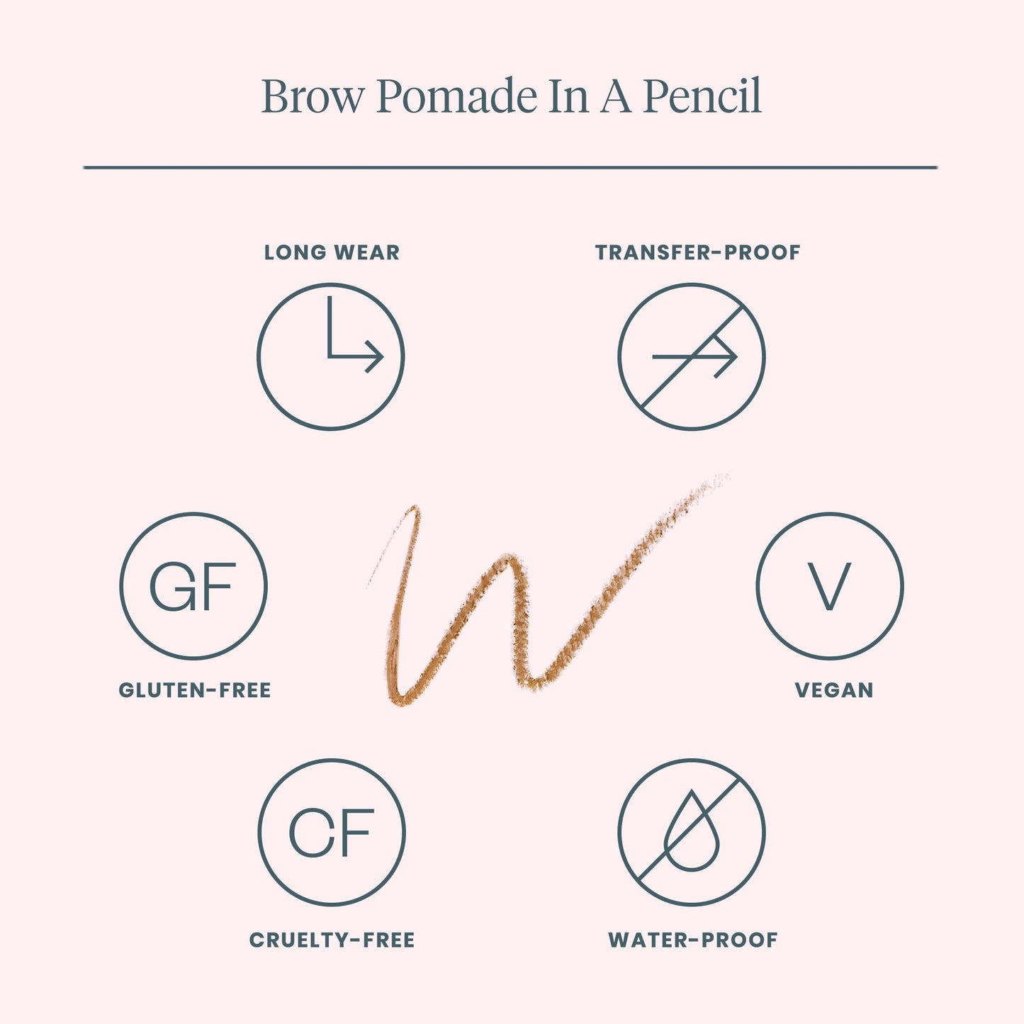WONDERSKIN Eyebrow Pencil - Sharpenable Brow Pencil For Natural Looking Brows, Brown Eye Makeup, Long Lasting Eyebrow Pomade (Blonde)