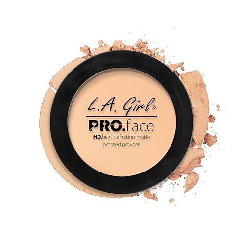 L.A. Girl Pro.Face Matte Pressed Powder, Creamy Natural GPP604