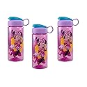Disney [3-Pack] Minnie Mouse 16.5oz Kids Sullivan Sports Water Bottle, BPA-Free