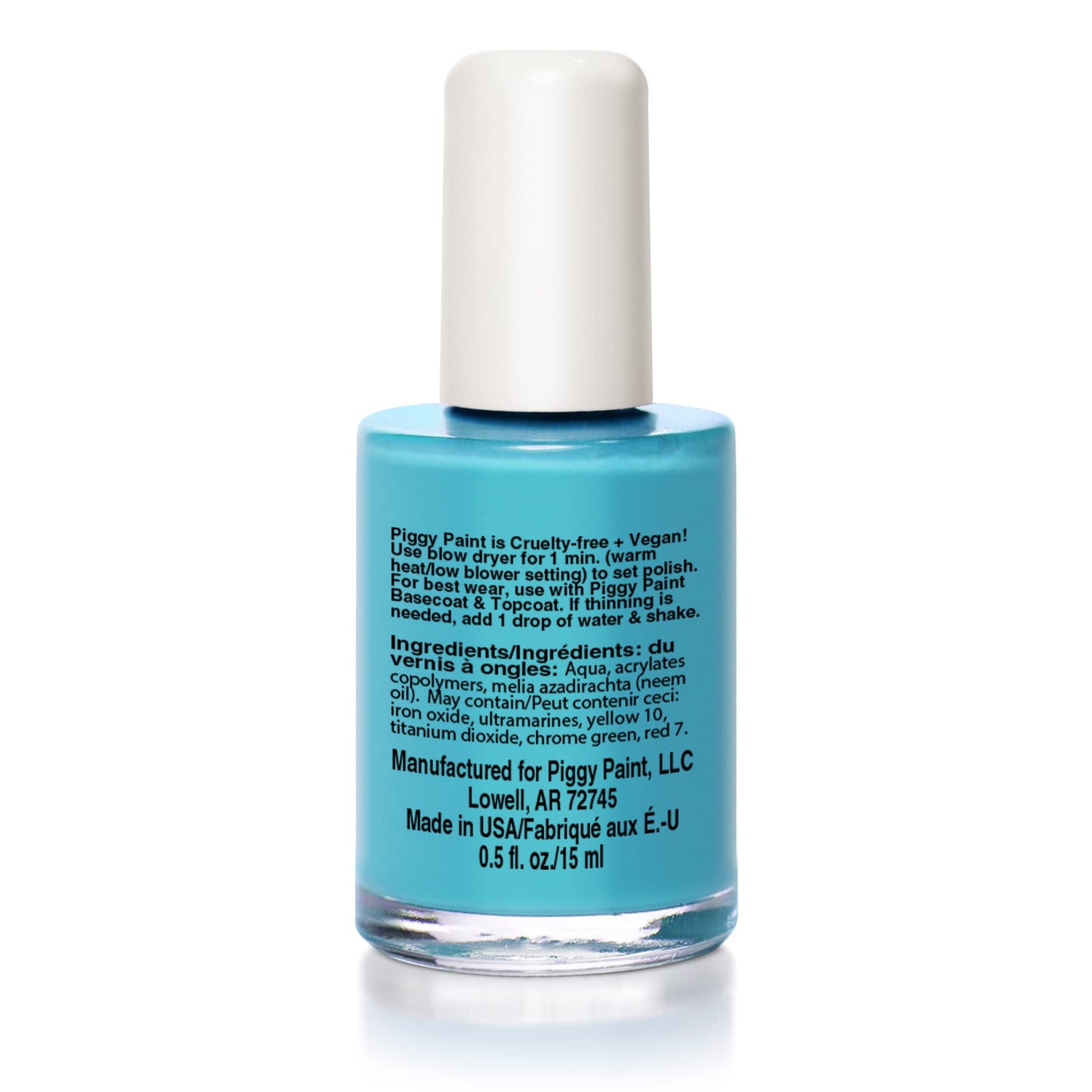 Piggy Paint Nail Polish - Non-Toxic Polish for Little Girls, Toddlers, & Kids, Water Based Formula, Safe, Cruelty Free, Vegan, & Natural, Durable Beauty & Personal Care Piggy Paint