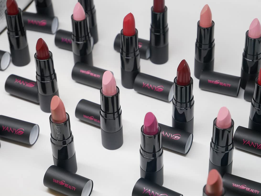 YANY Beauty - Forever Moisturizing Lipstick For Soft, Kissable Lips - Pigment Rich - Cream Finish - Long-Lasting Lip Color - Cruelty Free Cosmetics -