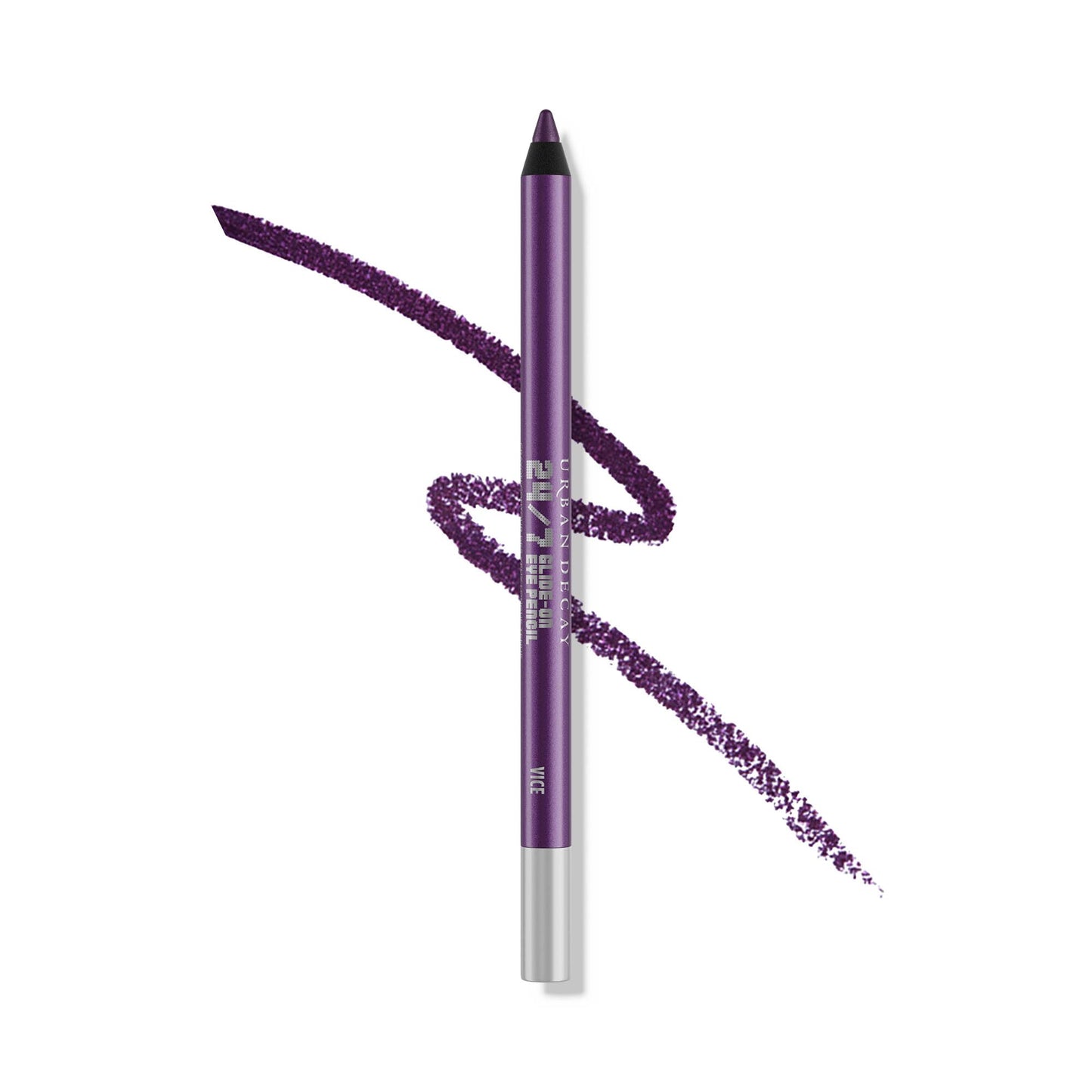 URBAN DECAY 24/7 Glide-On Waterproof Eyeliner Pencil - Smudge-Proof, Long-Lasting, Transfer-Proof, Up to 16HR Wear, Smooth No-Tug Formula, Vice (Red
