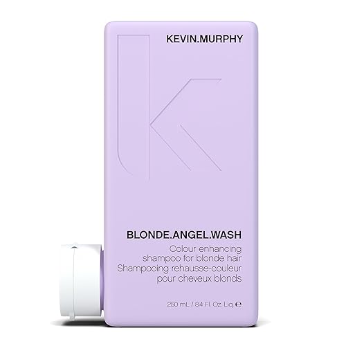 KEVIN.MURPHY BLONDE.ANGEL.WASH - Blonde Shampoo - Purple Shampoo for Blonde & Grey Hair - Colour Enhancement Hair Care - Colour Safe - Paraben