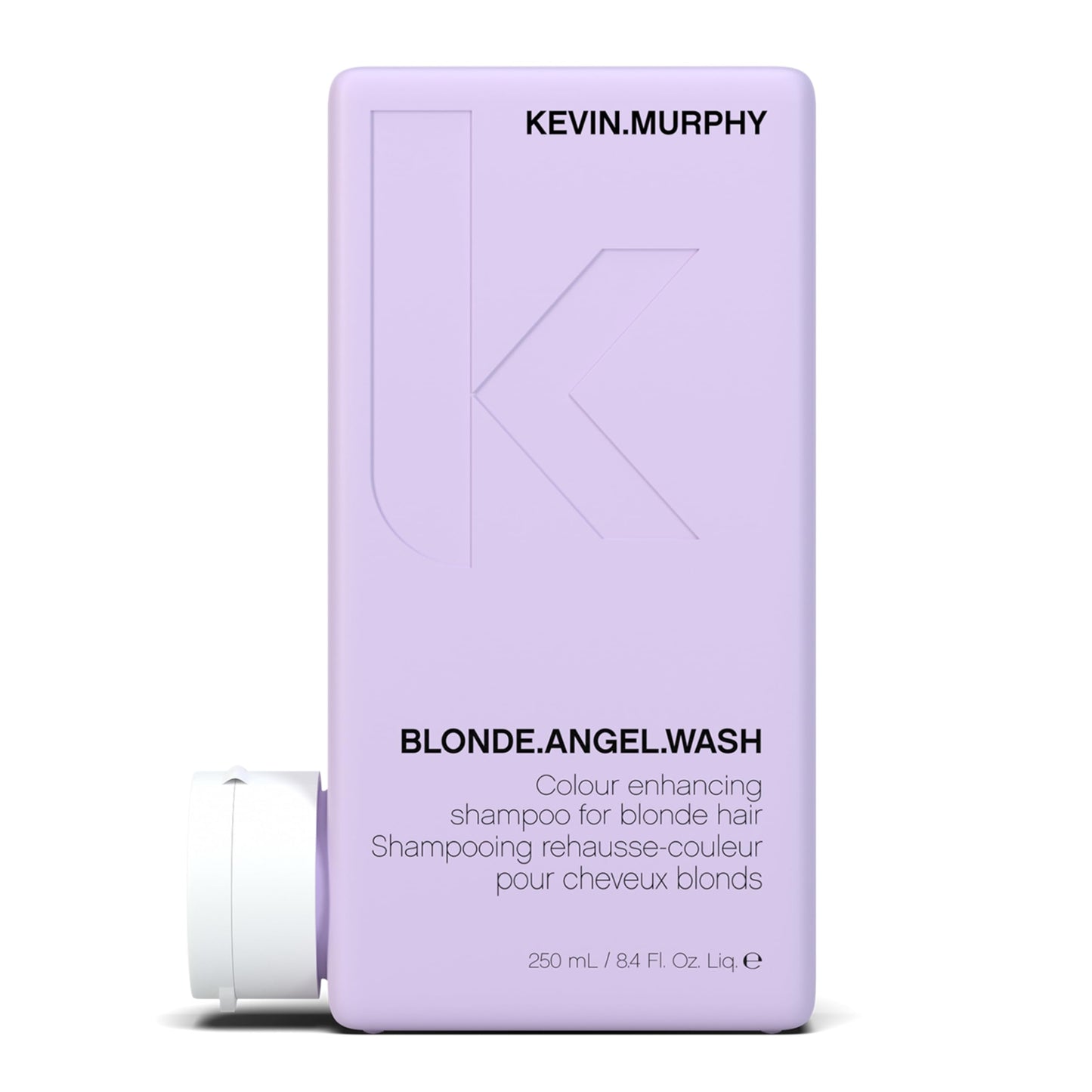 KEVIN.MURPHY BLONDE.ANGEL.WASH - Blonde Shampoo - Purple Shampoo for Blonde & Grey Hair - Colour Enhancement Hair Care - Colour Safe - Paraben