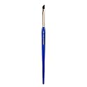 Bdellium Tools Professional Makeup Brush - Golden Triangle 763 Angled Brow - With All Vegan and Soft Synthetic Fibers, For Defining Eyebrows (Blue
