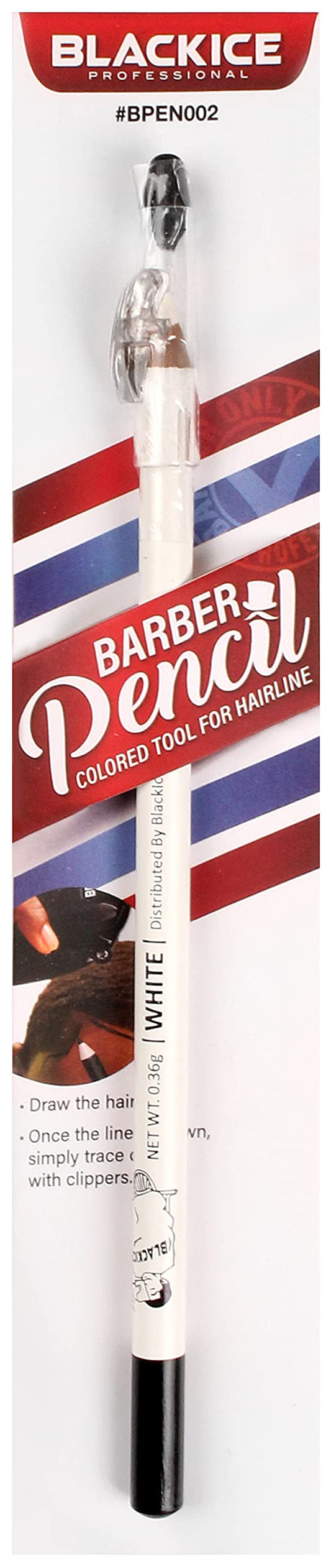 Black Ice Spray Barber Pencil (White) Beauty & Personal Care Black Ice
