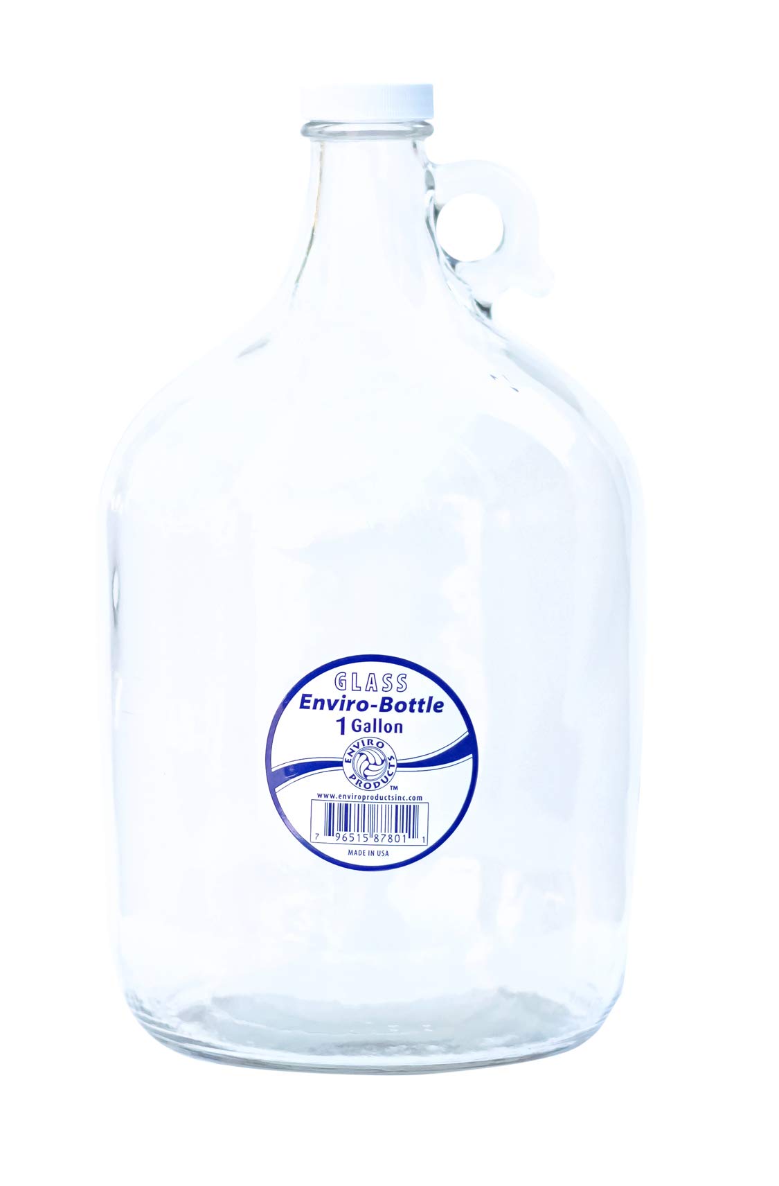 New Wave Enviro Products Glass Bottle, Clear, 1-Gallon