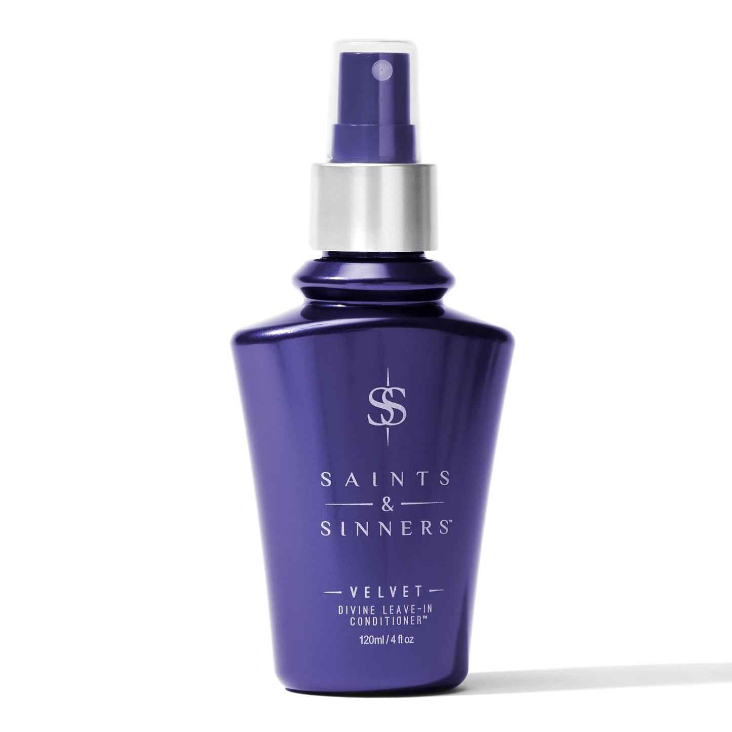 Saints & Sinners Velvet Divine Leave-In Moisturizing Conditioner Hair Detangler Spray for ALL TYPES. Helps Dry Dull Frizzy Coarse Tangled Thermally