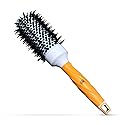 GK HAIR Global Keratin Professional Large Thermal Extra Round Brush 43mm Ceramic Coated Barrel Anti Static Frizz Control Blow Drying Styling