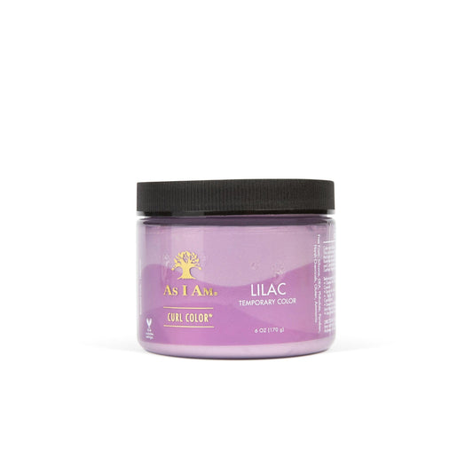 As I Am Curl Color - Lilac - 6 Ounce - Curling Gel - Temporary Color - Medium Hold - Vegan & Cruelty Free Beauty & Personal Care As I Am