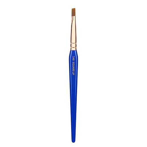 Bdellium Tools Professional Makeup Brush - Golden Triangle 546 Square Lip - With All Vegan and Soft Synthetic Fibers, For Applying Color Precisely