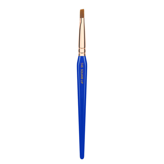 Bdellium Tools Professional Makeup Brush - Golden Triangle 546 Square Lip - With All Vegan and Soft Synthetic Fibers, For Applying Color Precisely