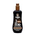 Australian Gold Spray Gel Sunscreen with Instant Bronzer SPF 30, 8 Ounce | Moisturize & Hydrate Skin | Broad Spectrum | Water Resistant | Non-Greasy |