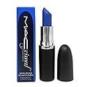 MAC Cosmetics M.A.Cximal Sleek Satin Lipstick - 823 Tilted Denim (Pale dusty blue) - 0.12 oz / 3.5 g