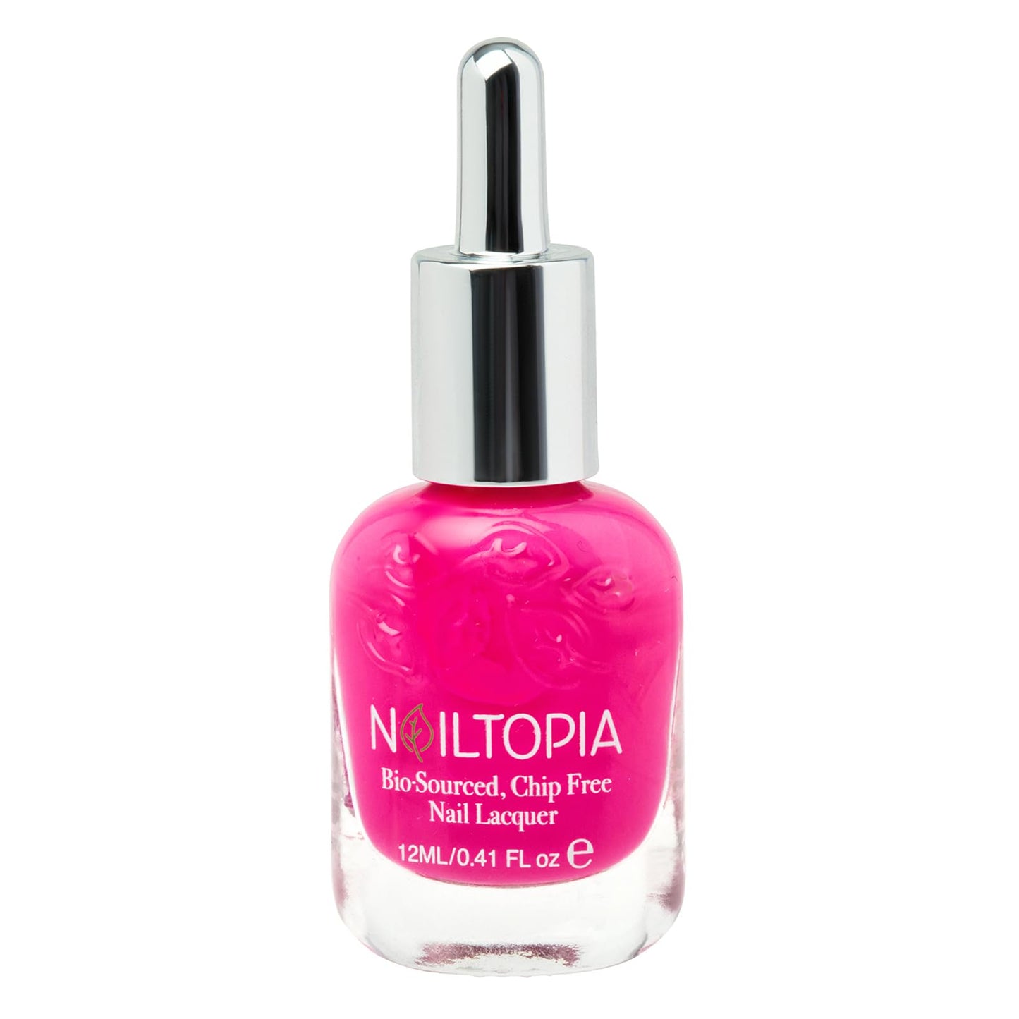 Nailtopia Bio-Sourced, Chip Free Nail Lacquer - All Natural, Strengthening Biotin and Superfood-Infused Polish - Chip Resistant Formula - Quick-Dry