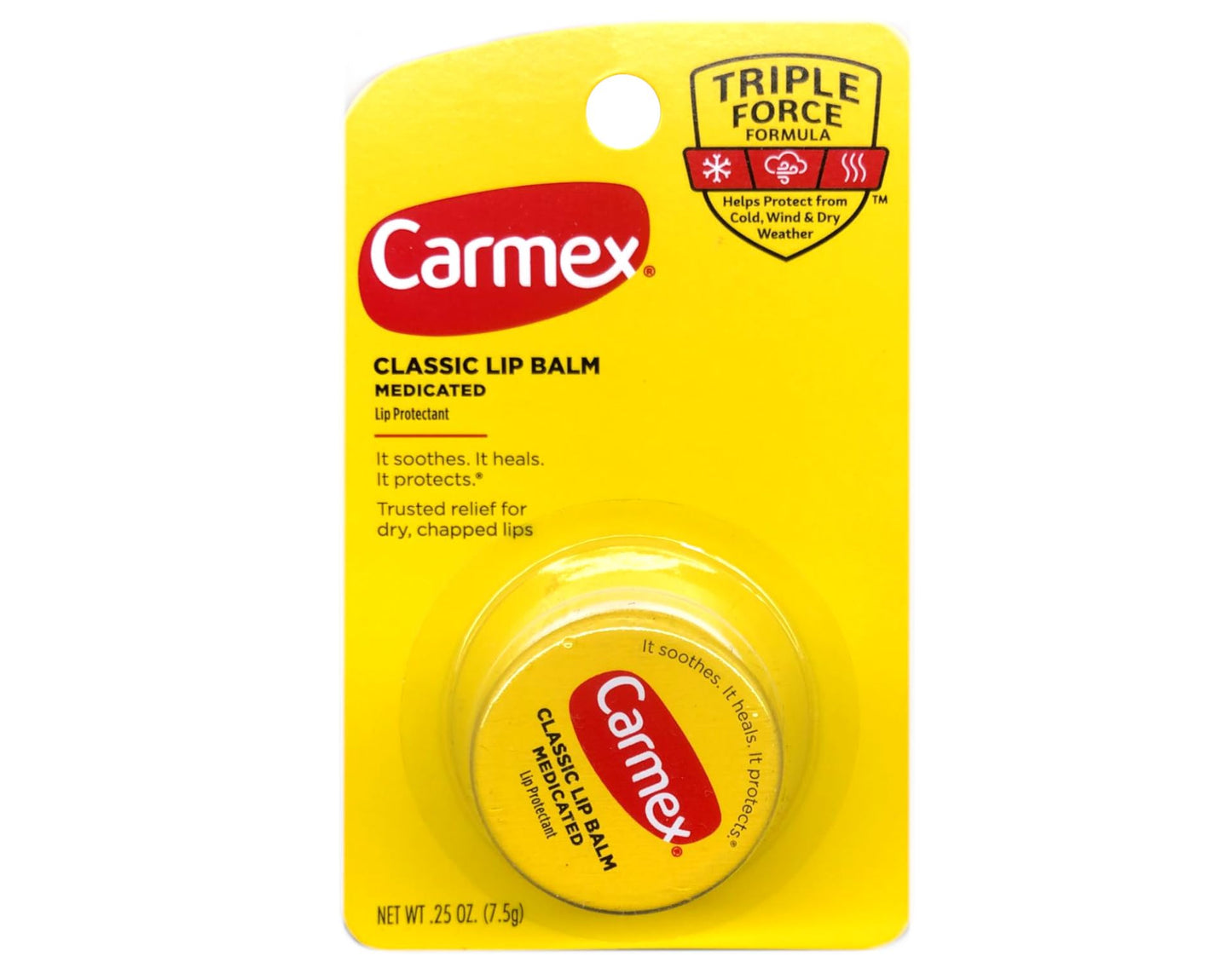 Carmex Classic Lip Balm Medicated 0.25 oz (Pack of 6) Beauty and Personal Care Carmex