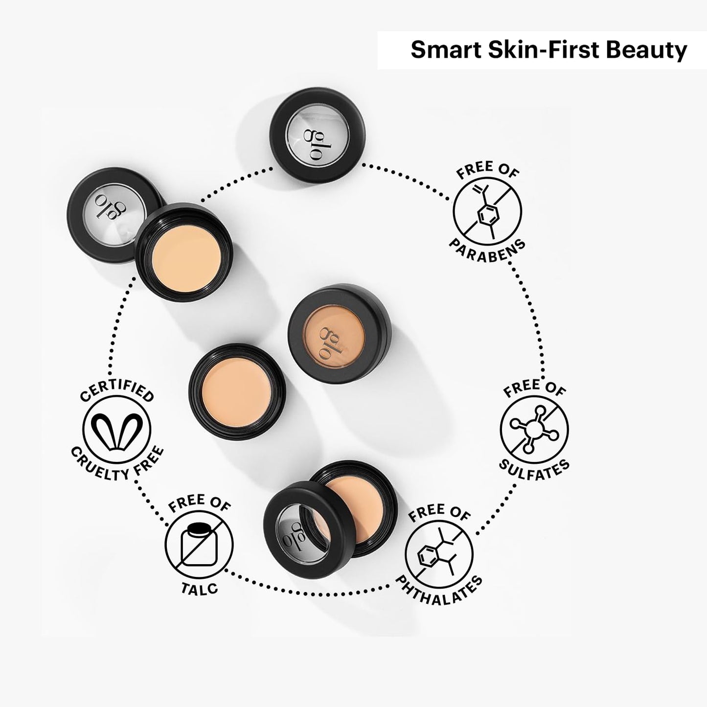 Glo Skin Beauty Oil-Free Camouflage Concealer - Correct and Conceal Imperfections, Blemishes & Dark Spots, Nourishing Makeup for a More Even