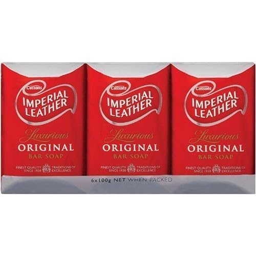 Imperial Leather Gentle Care White Mild For Sensitive Skin Bar Soap 3Ct X 100G (Pack of 2)