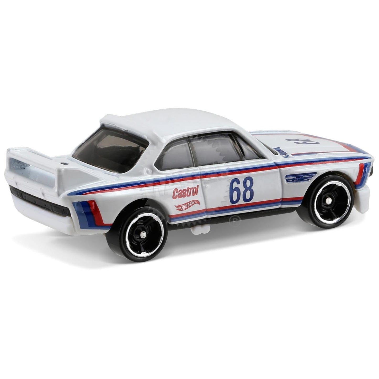 Hot Wheels 2016 BMW Series 1973 BMW 3.0 CSL Race Car White