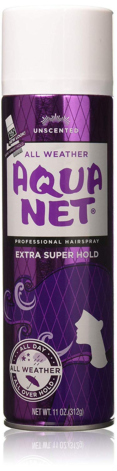 Aqua Net Extra Super Hold Professional Hair Spray Unscented 11 oz (Pack of 12)