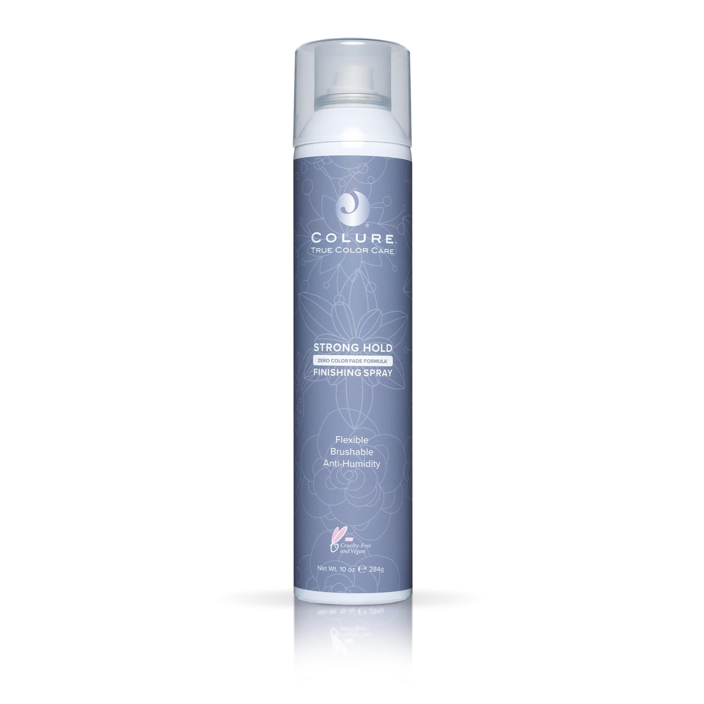 COLURE Strong Hold Finishing Spray 10 oz - Firm Flexible Professional Hairbrushable Hairspray with Humidity Resistance