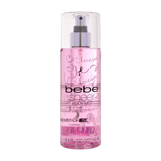 Bebe Sheer Body Mist - Body Spray for Women - Sensual and Flirtatious Womens Fragrance with Citrus Cocktail, Pink Peony and Sandalwood Notes - 8.4 oz Beauty & Personal Care bebe