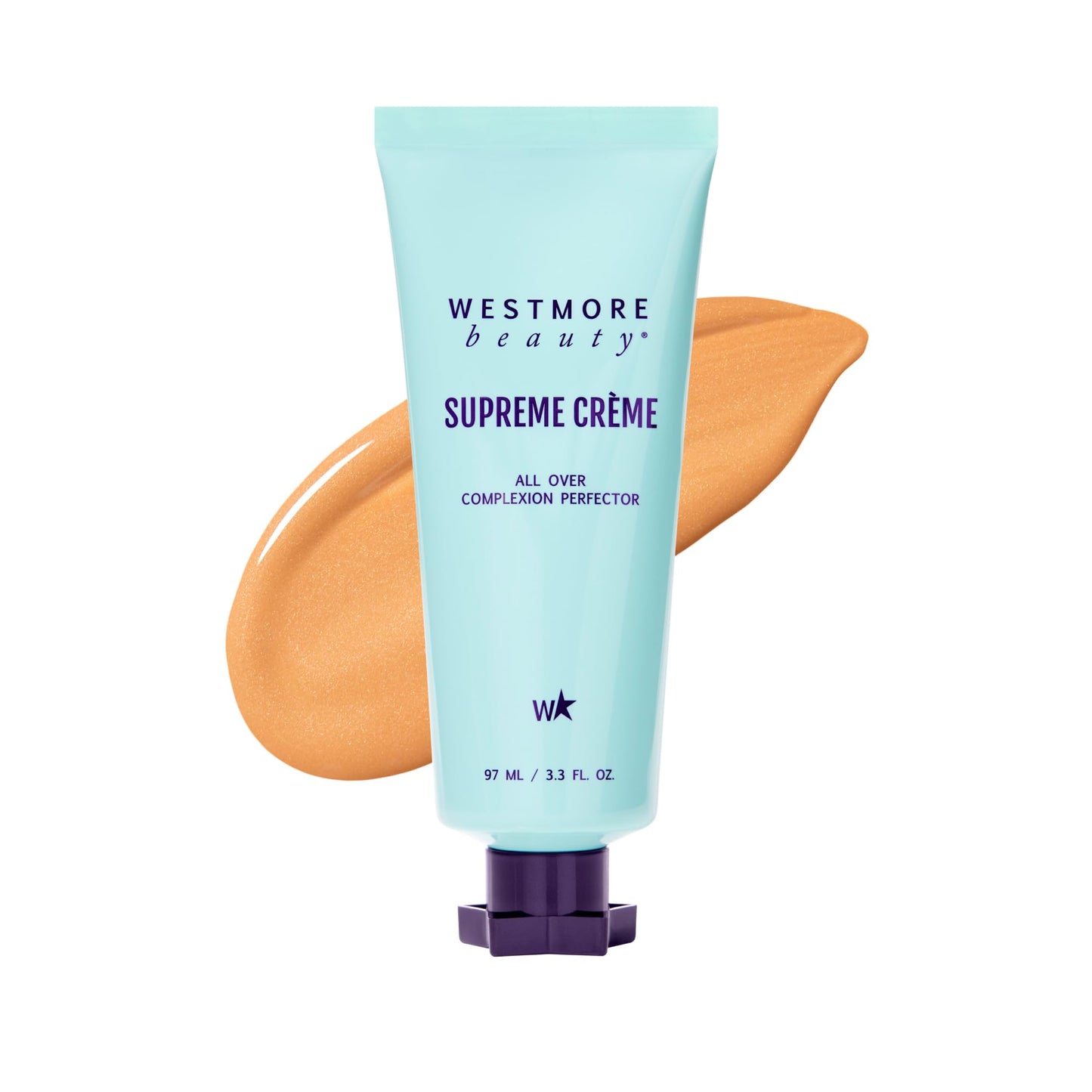 Westmore Beauty Supreme Creme All-Over Complexion Perfector - Long-Lasting CC Cream Foundation - Waterproof & Transfer-Resistant Skin Tint - 3.3 Oz Beauty and Personal Care Westmore Beauty