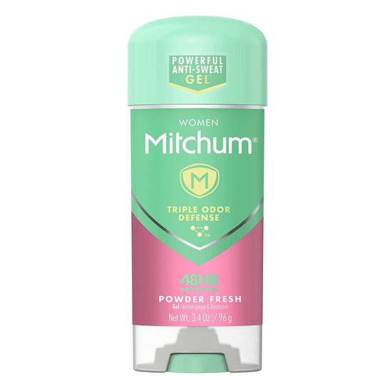 Mitchum for Women Clear Gel Antiperspirant & Deodorant-Powder Fresh-3.4 oz Beauty and Personal Care Mitchum