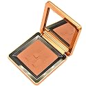 Haus Labs Power Sculpt Velvet Bronzer - Terra Sol Light Medium, Golden Peach Undertones, Natural Finish, Clean Talc-Free 12-Hour Powder Bronzer
