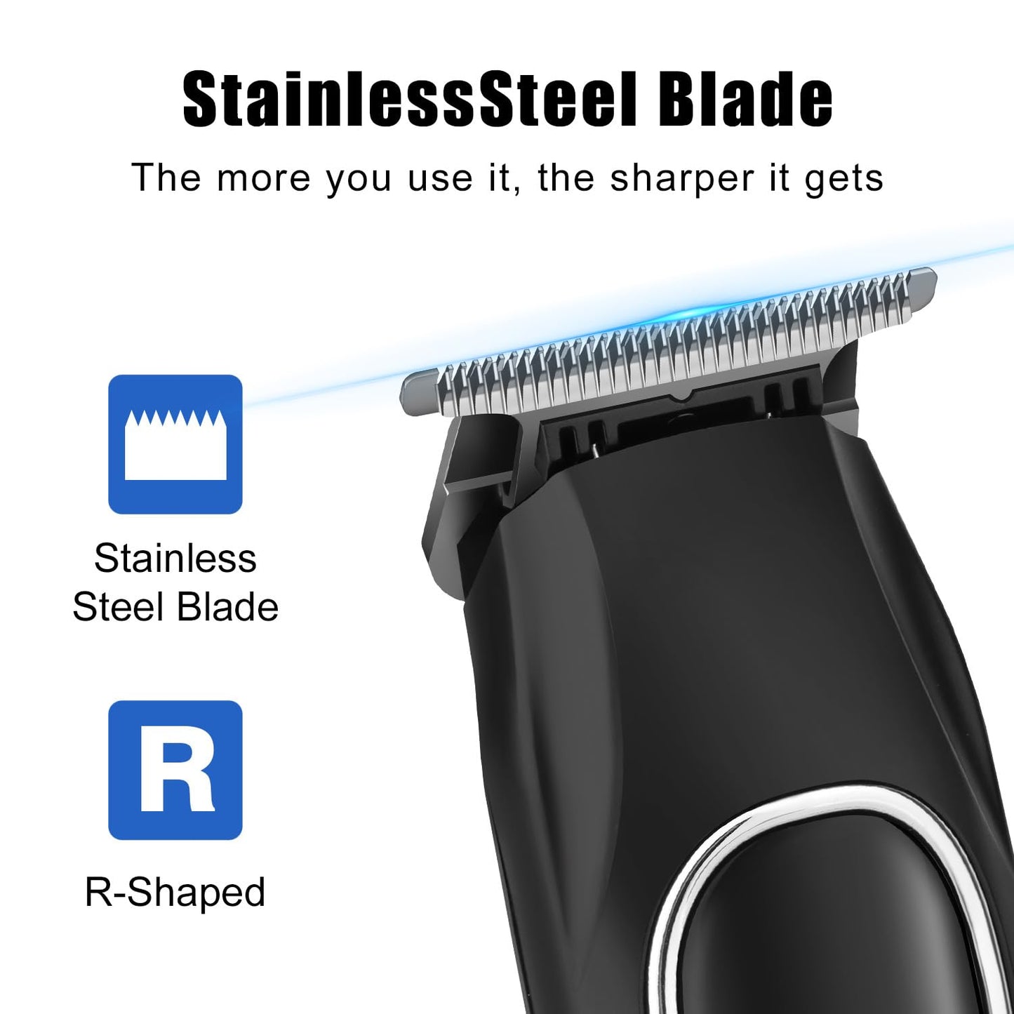 Multifunctional Beards Trimmer Haircut Grooming Kit with LED Display,Powerful Motor,Professional Hair Clippers for Men Electric Cordless Trimmers Kit Beauty and Personal Care QDKVTNDJZ