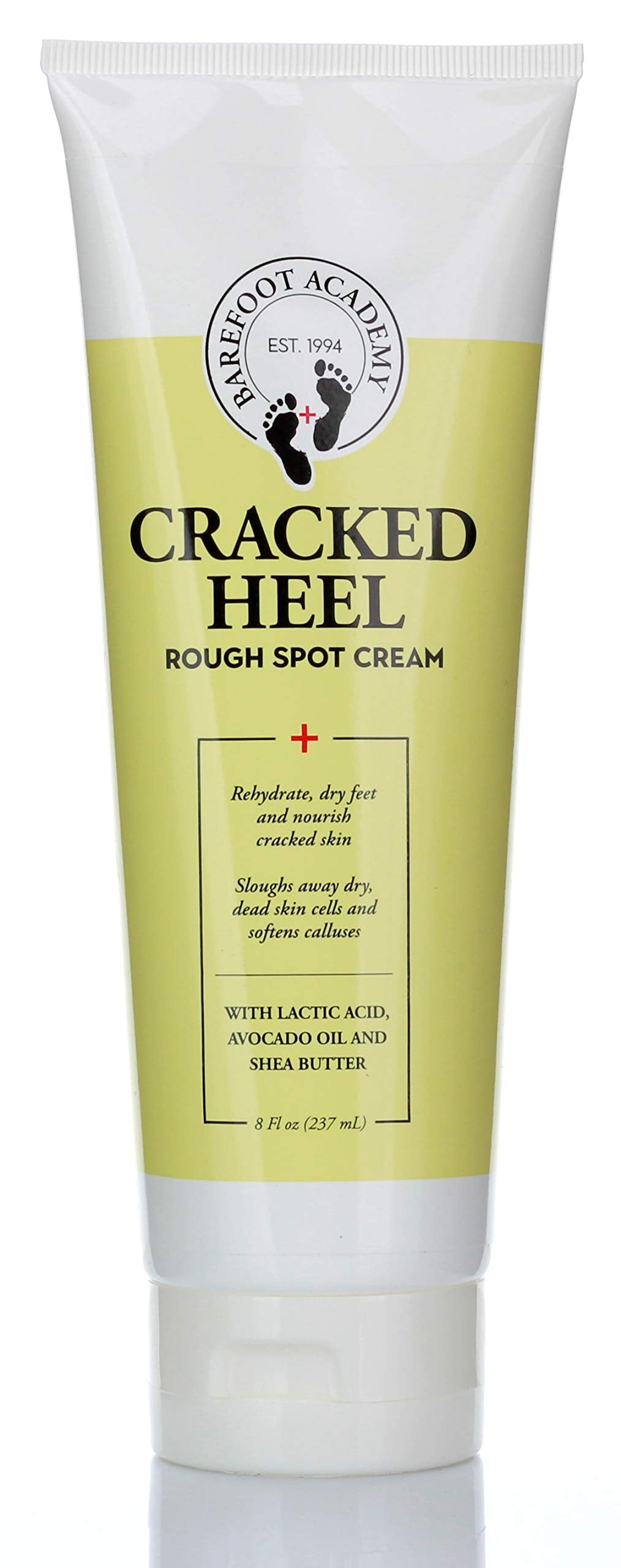 Barefoot Academy Heavy Duty Foot Care Scrub & Moisturizer Cream For Calluses, Dead Skin, Tough Heels, Cracked Heels, & Rough Spots On Feet, Skin Care