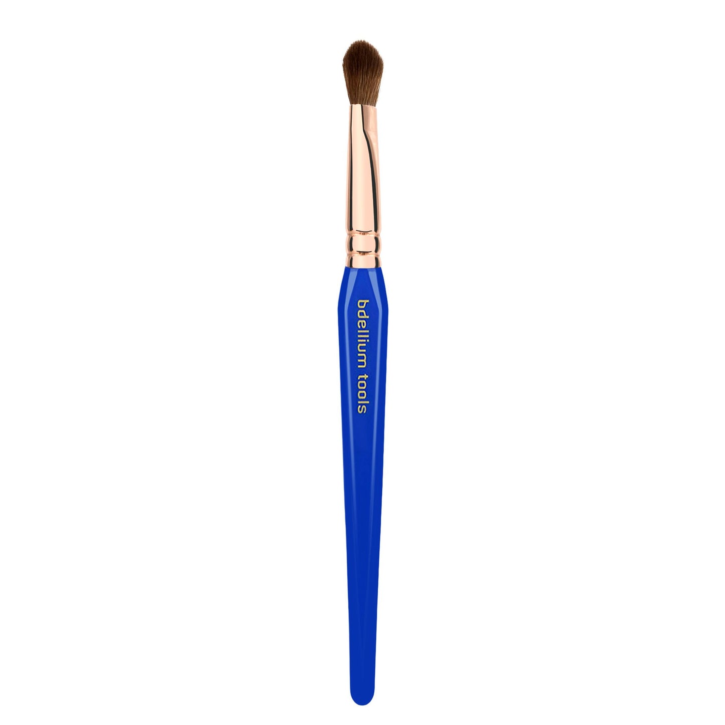 Bdellium Tools Professional Makeup Brush - Golden Triangle 778 Large Shadow - With All Vegan and Soft Synthetic Fibers, For Applying Shadow (Blue